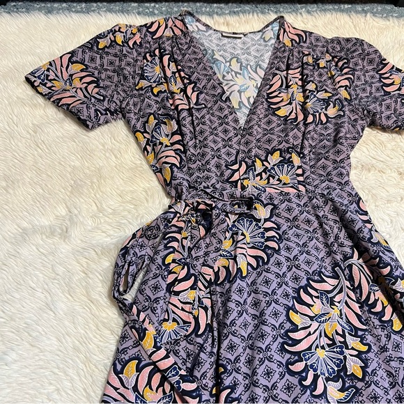 The Odells Zinaida Maxi Wrap Dress - Size Small - Picture 3 of 5